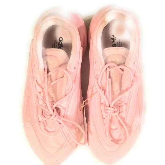 adidas | Shoes | Adidas Ozelia Clear Pinkcore Black Size 45y Big Kid |  Poshmark